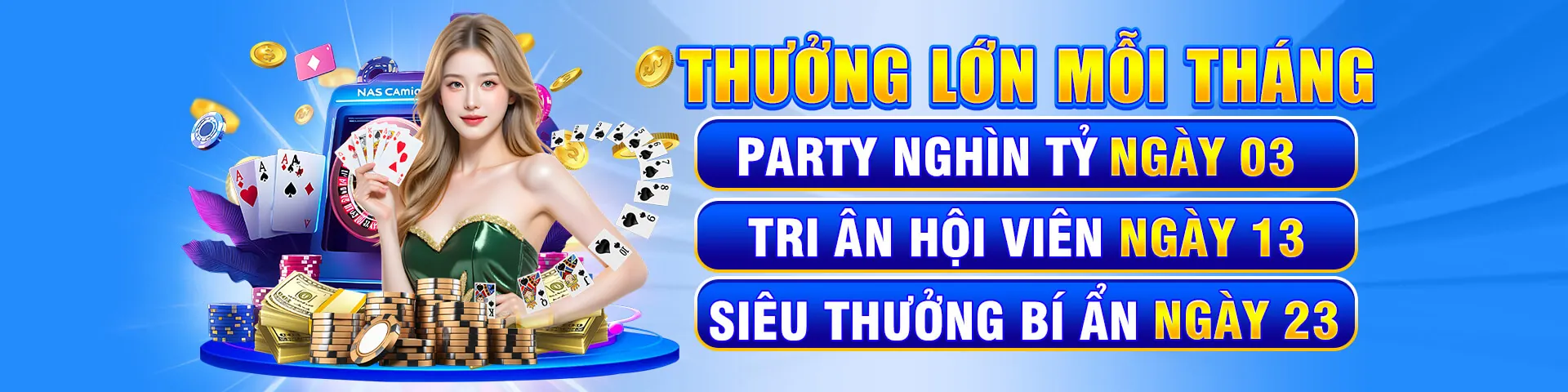 Sòng bạc trực tuyến vin55 với dealer chuyên nghiệp và không gian sang trọng