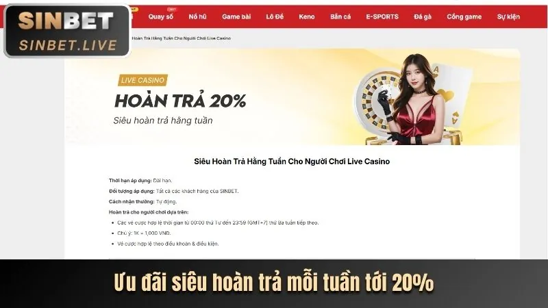 Banner khuyến mãi nổ hũ Vin55
